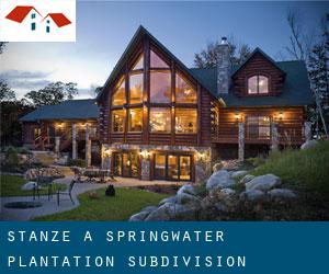 Stanze a Springwater Plantation Subdivision